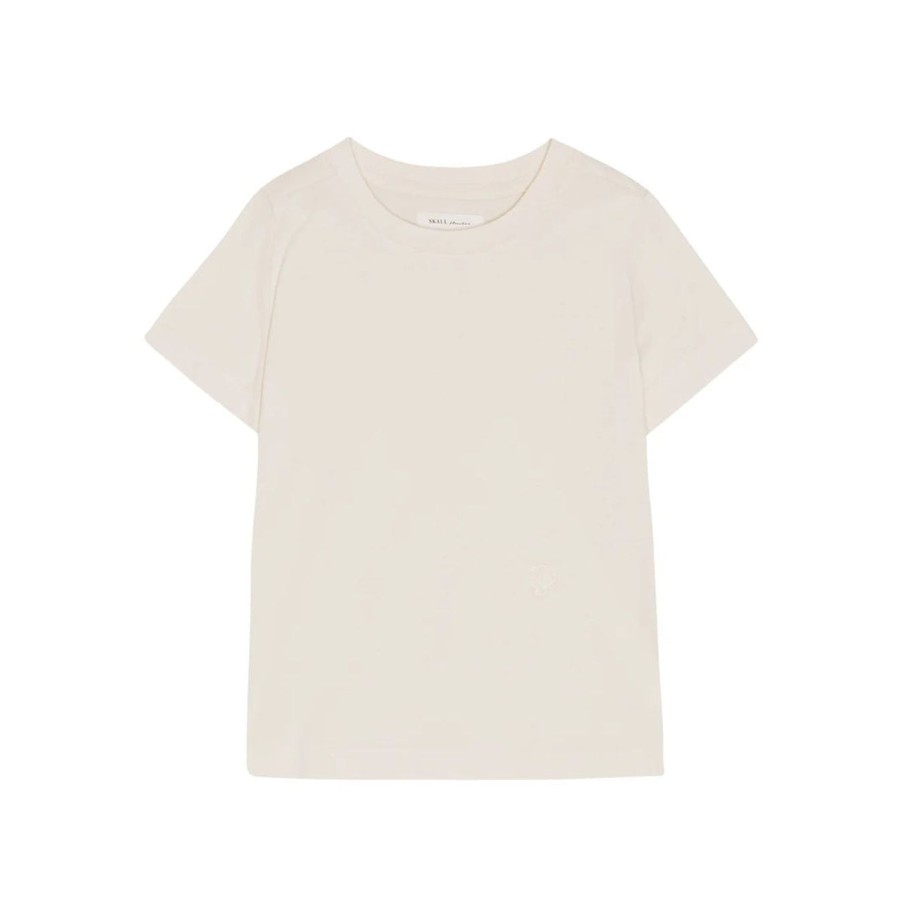 Born Skall Studio Musling Tops | Andy Tee|Musling|Light Cream