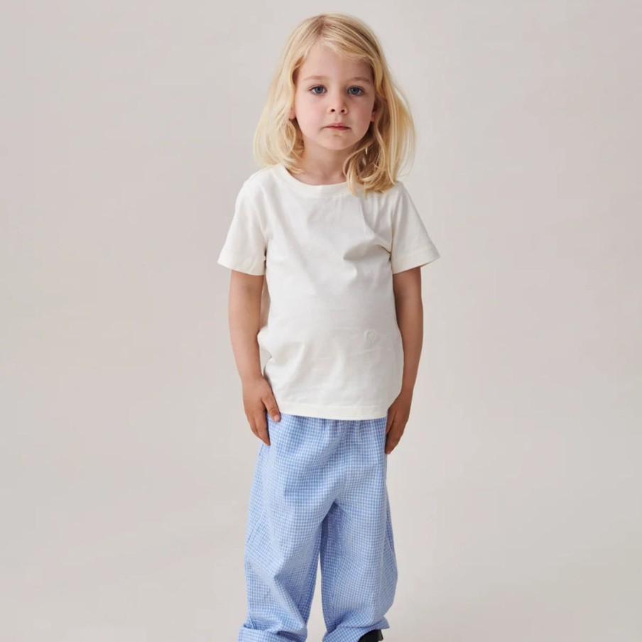 Born Skall Studio Musling Tops | Andy Tee|Musling|Light Cream
