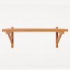 Mobler FRAMA | Bracket Shelf|Warm Brown Pine|Large