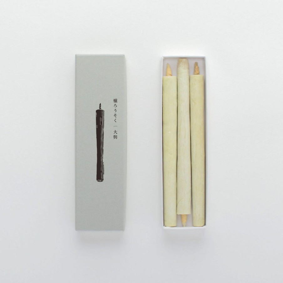 Interior Daiyo | Sumac Wax Candles No.4 | Set Of 3