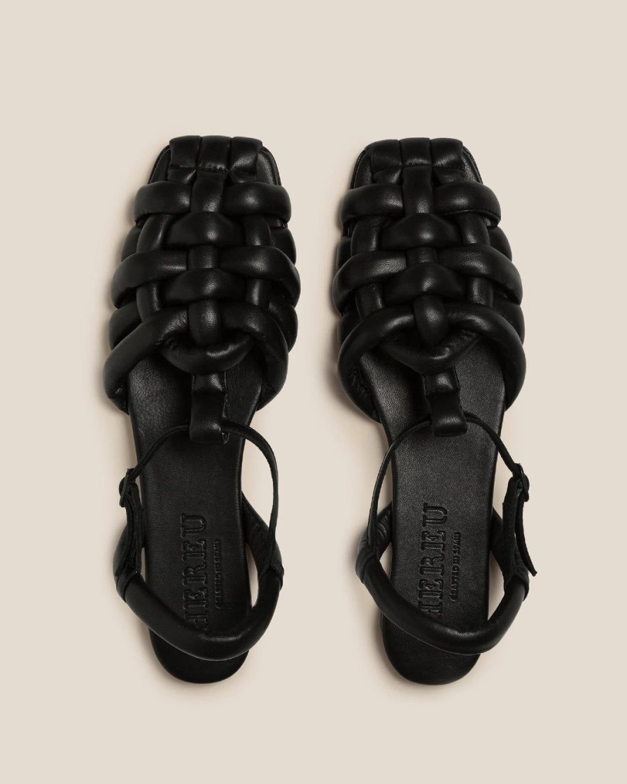 Tilbehor HEREU | Cabersa Padded Fisherman Sandal | Black