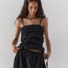Kvinde Deiji Studios Toppe | The Cloud Top|Black