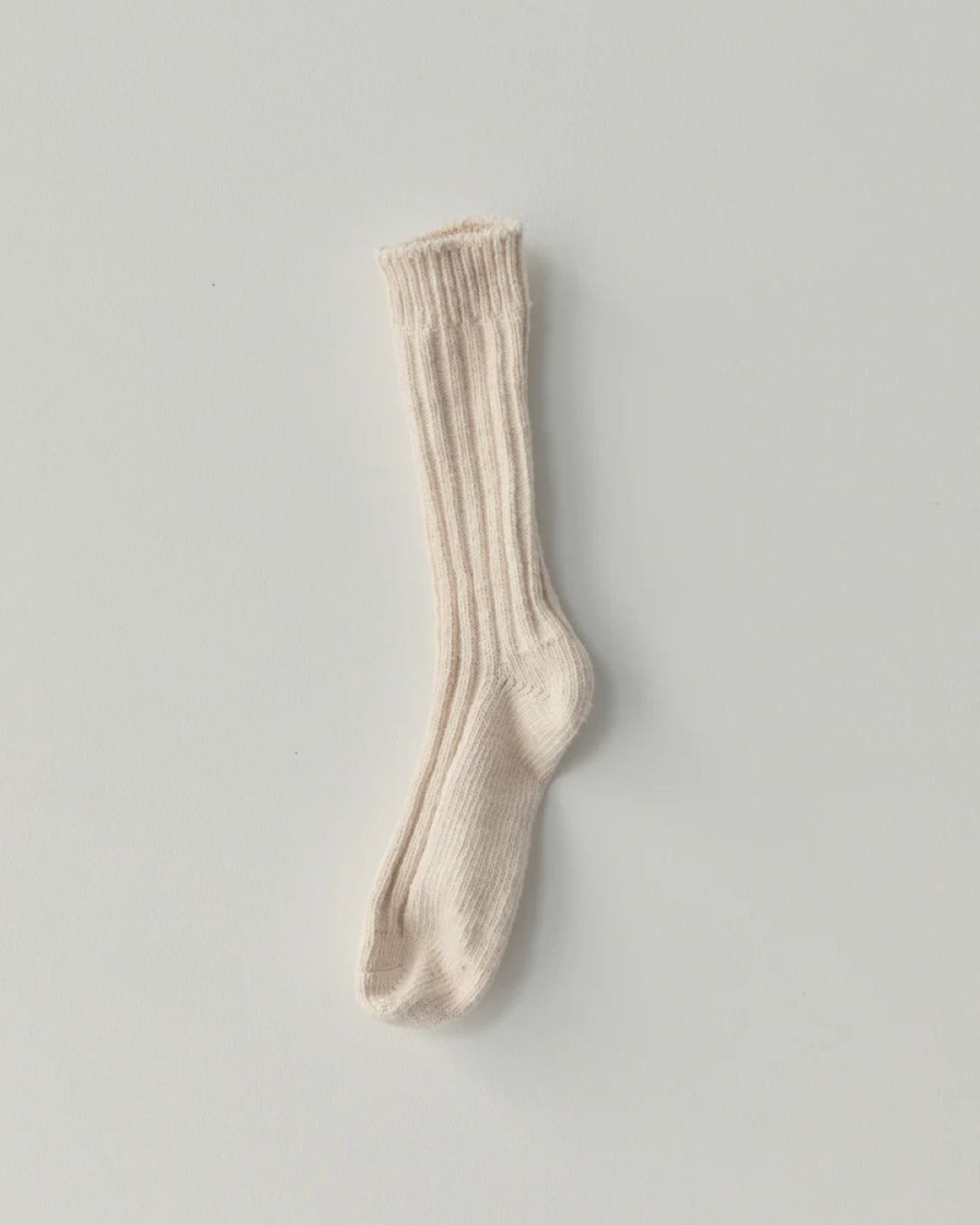 Tilbehor Deiji Studios | The Woven Sock | Cream