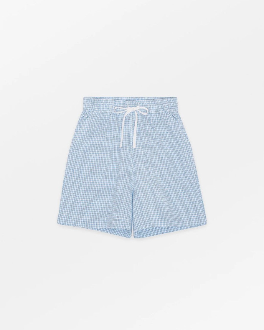 Born Skall Studio Musling Bottoms | Frey Shorts|Musling|Ternet/Lysebla