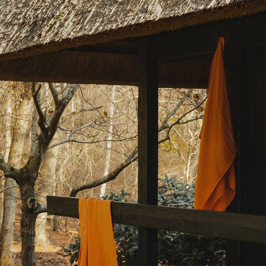 Selvpleje FRAMA | Light Towel|Burnt Orange|Bath Sheet