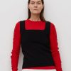 Kvinde Birrot Toppe | Sleeveless Top|Black