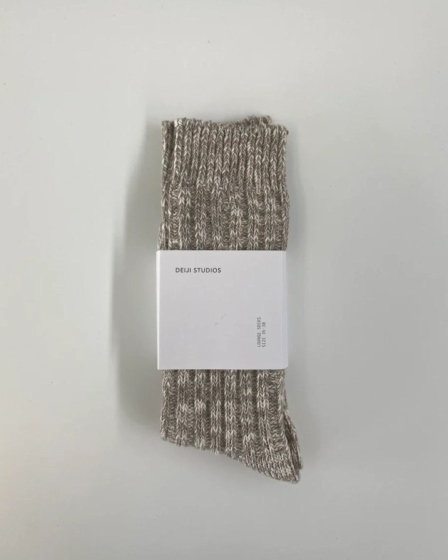 Tilbehor Deiji Studios | The Woven Sock | Fog