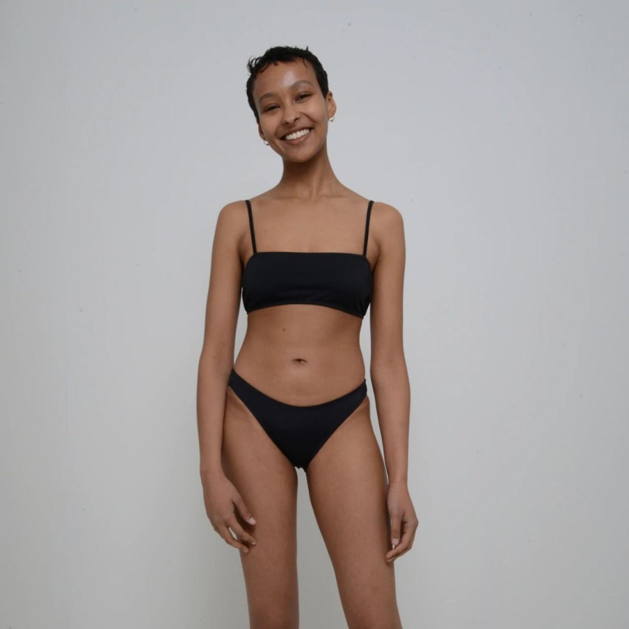 Kvinde Nu Swim Badetoj | Lucky Swim Top|Black