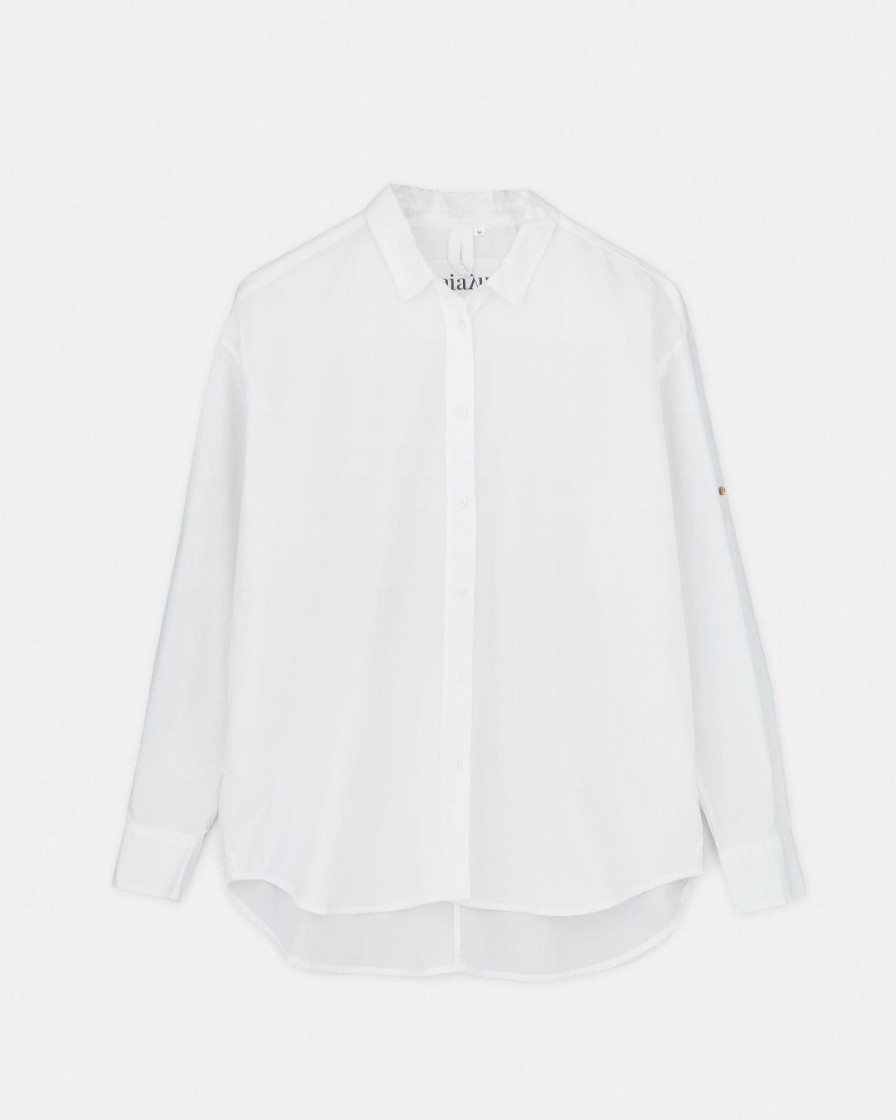 Kvinde AIAYU Toppe | Shirt|White