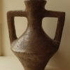 Interior Jade Paton | Vase M/ Handtag|Brun Glasur