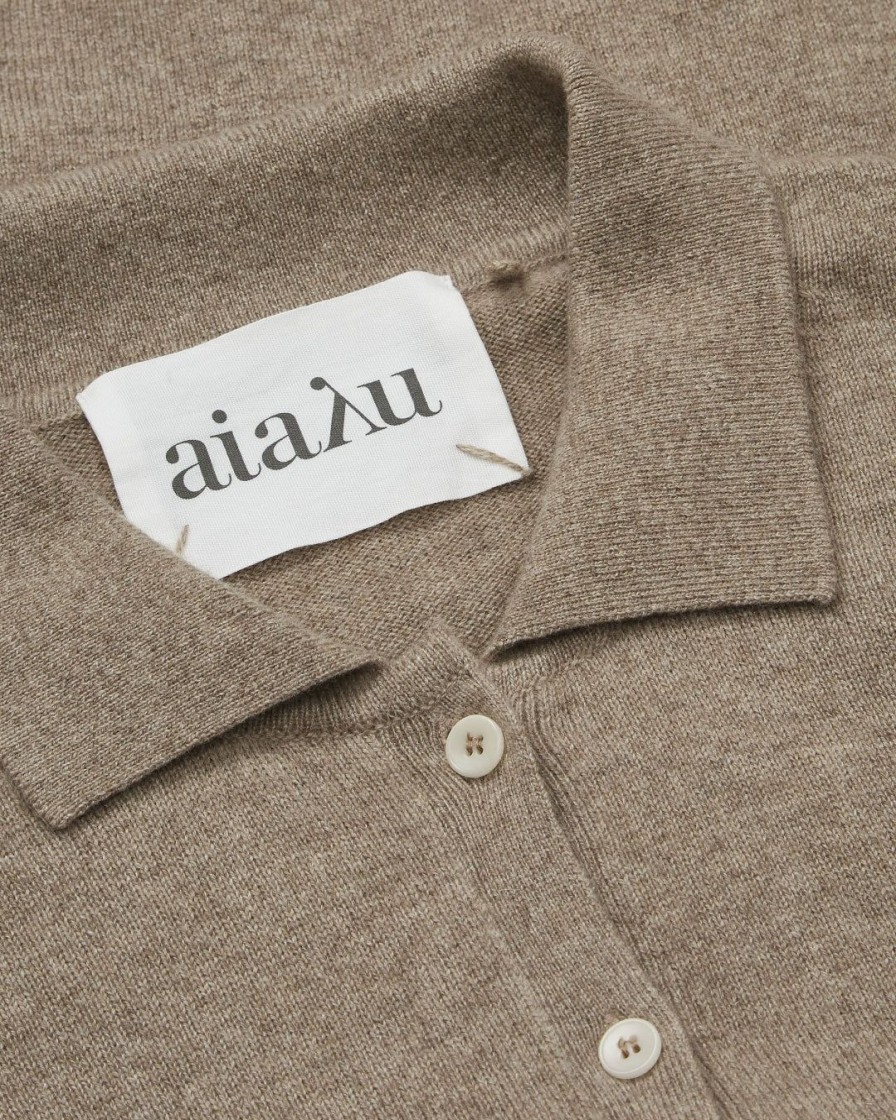 Kvinde AIAYU Strik | Leola Cashmere Jumper|Pure Grain