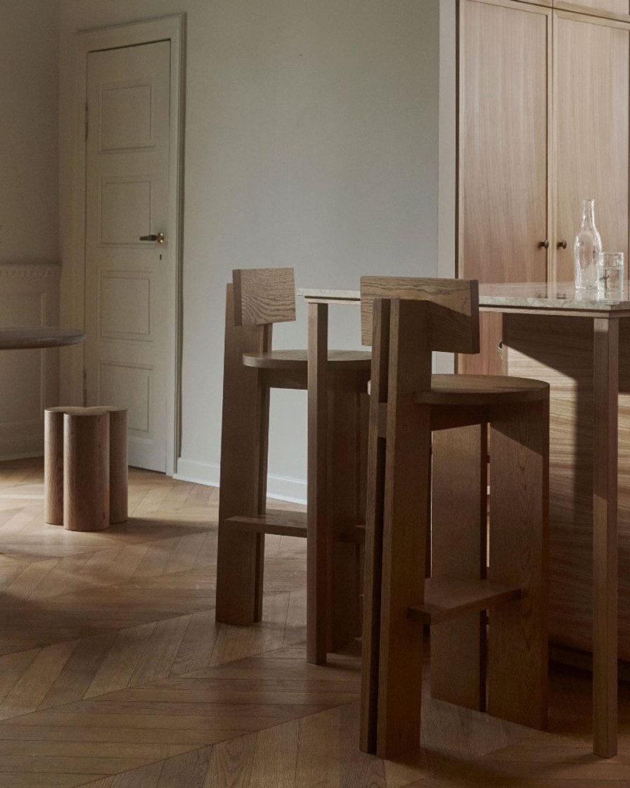 Mobler Fora Projects | Tr Bar Chair|Medium Brown