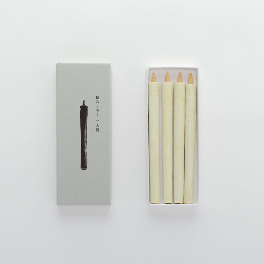 Interior Daiyo | Sumac Wax Candles No.3 | Set Of 4