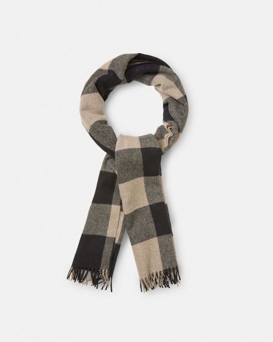 Tilbehor AIAYU | Kay Wool Scarf|Mix Black