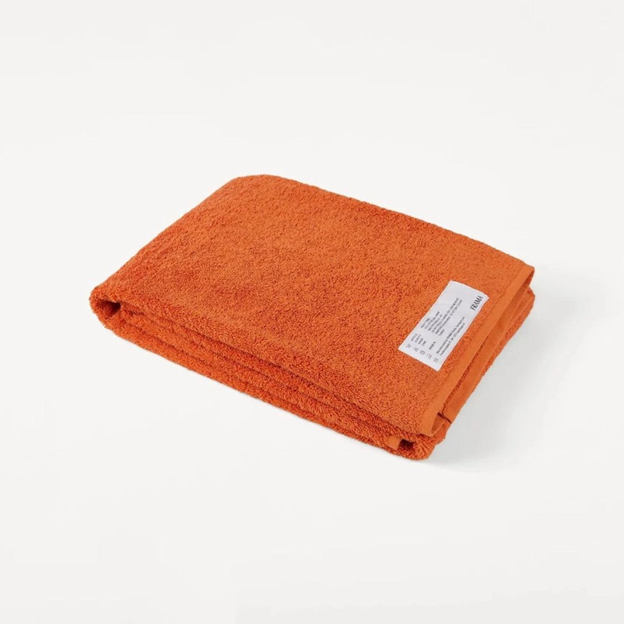 Selvpleje FRAMA | Heavy Towel|Burnt Orange|Bath Towel
