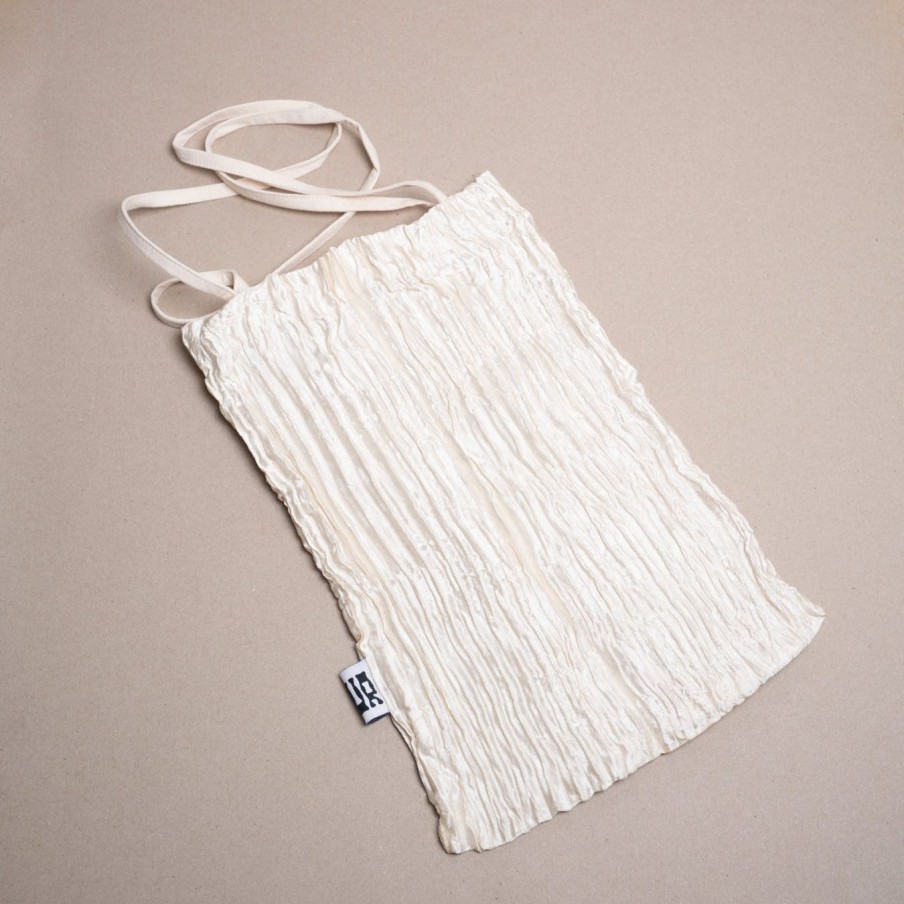 Tilbehor Azur | Plisse Silk Bag|Myrobalan