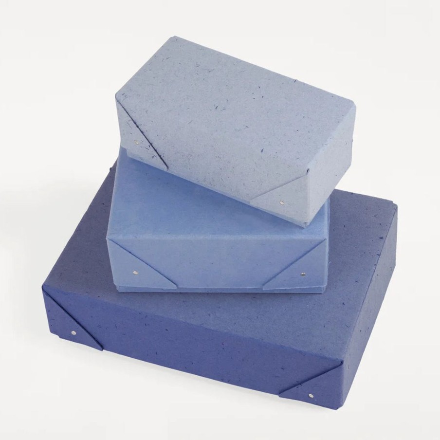 Mobler FRAMA | Library Storage Box|Indigo|Set