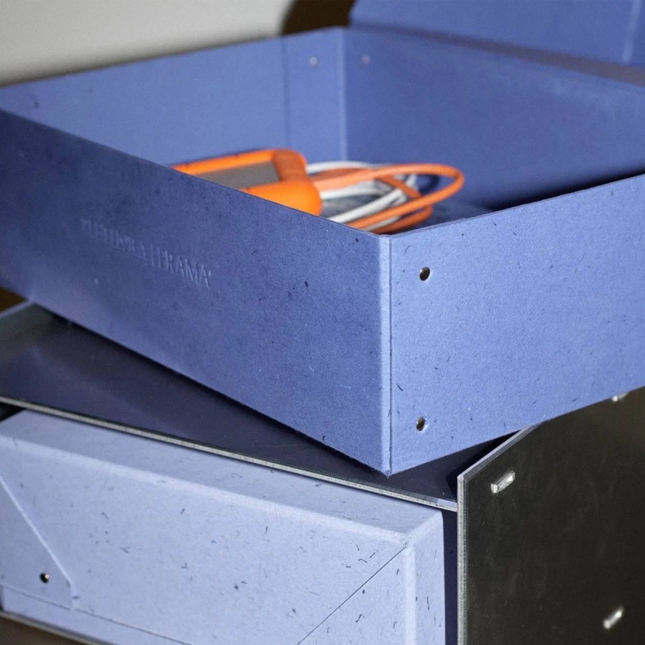 Mobler FRAMA | Library Storage Box|Indigo|Set