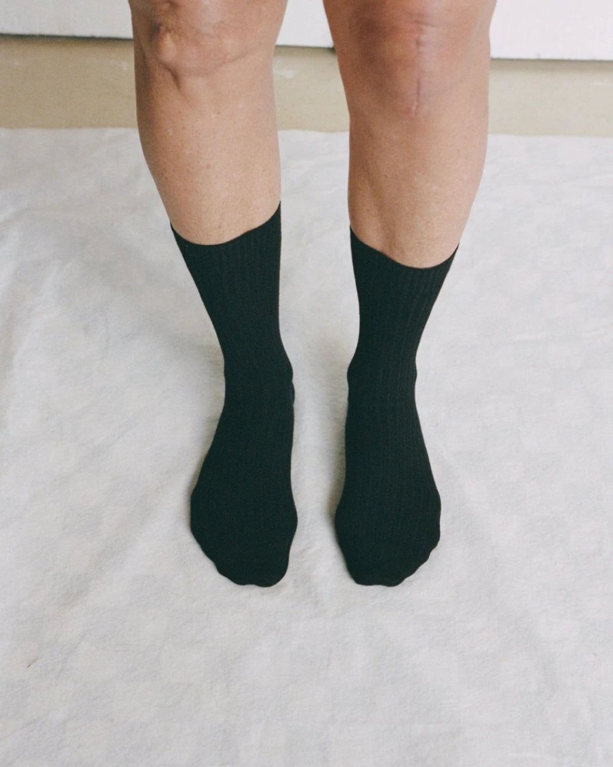 Tilbehor Baserange | Rib Ankle Socks|Black