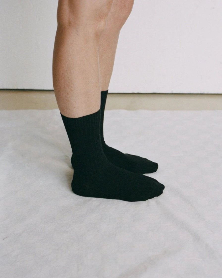 Tilbehor Baserange | Rib Ankle Socks|Black