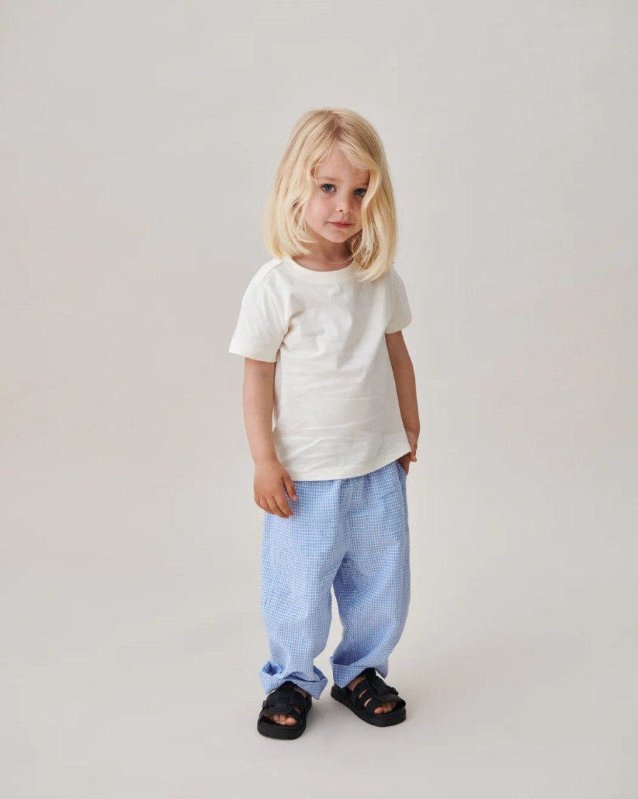 Born Skall Studio Musling Bottoms | Lucca Bukser|Musling|Ternet/Lysebla