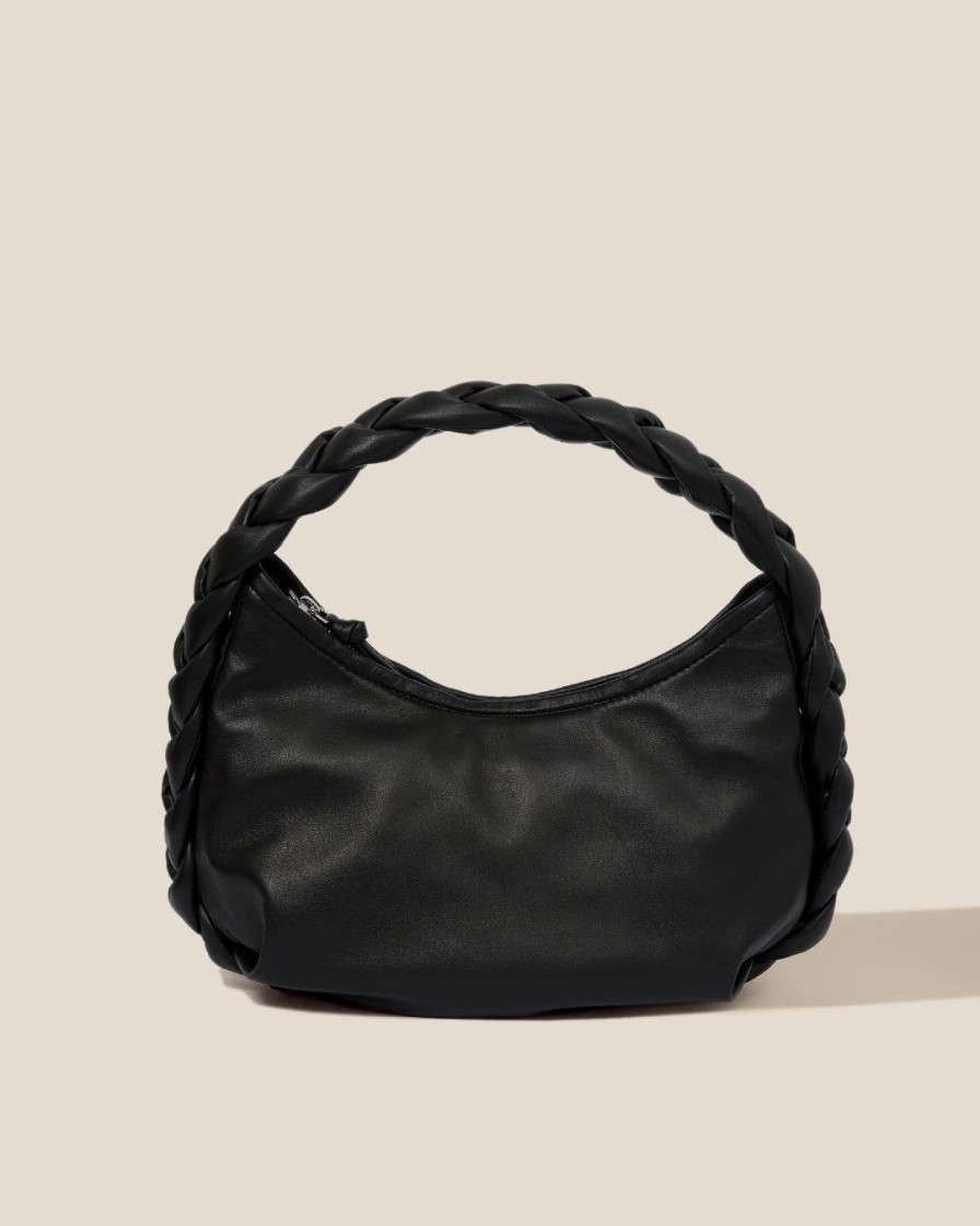 Tilbehor HEREU | Espiga Plaited Shoulder Bag|Black