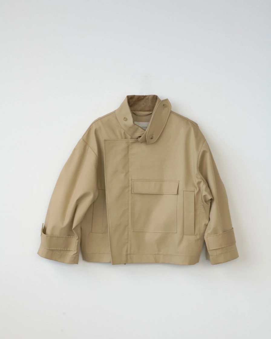 Kvinde AF Agger Overtoj | Water Resistant Jacket|Beige