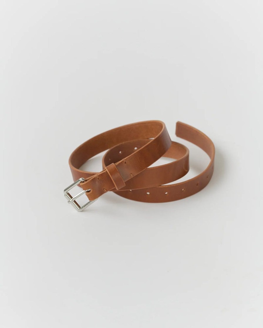 Tilbehor AF Agger | Belt|Narrow|Cognac