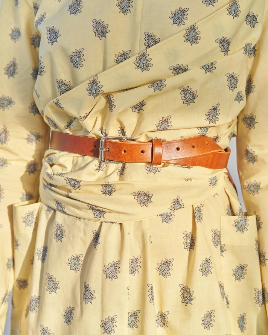 Tilbehor AF Agger | Belt|Narrow|Cognac