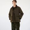 Kvinde AF Agger Overtoj | Oilskin Mac Jacket|Dark Green