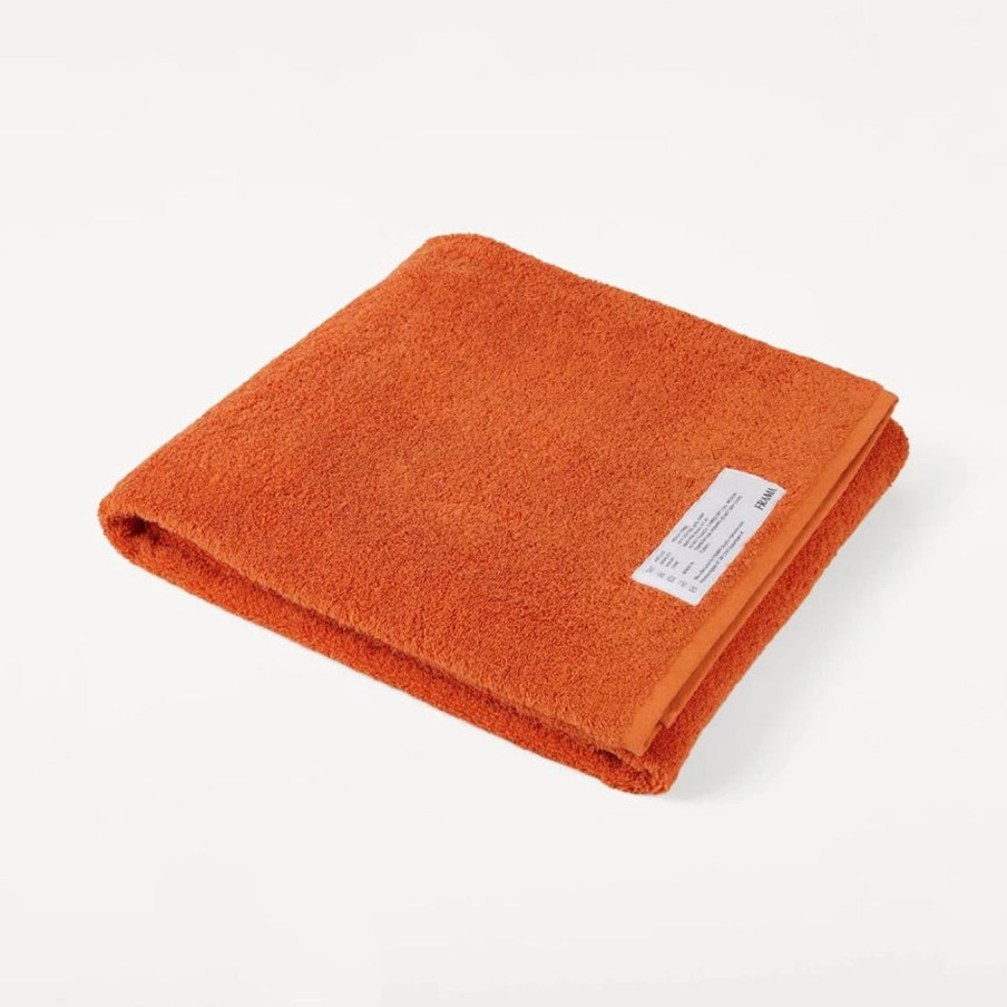 Selvpleje FRAMA | Heavy Towel|Burnt Orange|Bath Towel