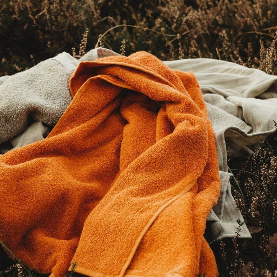 Selvpleje FRAMA | Heavy Towel|Burnt Orange|Bath Towel